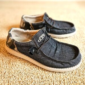 Hey Dude Wally Funk Camo Dk Grey